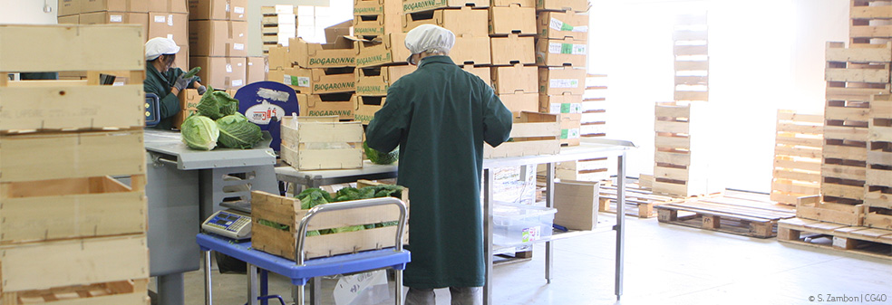 Bio Pays Landais, unité de conditionnement